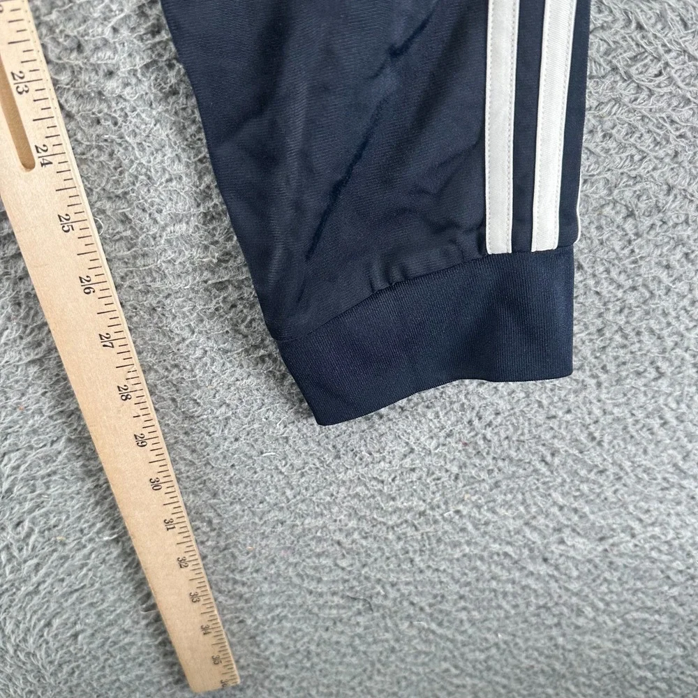Adidas Pant Mens S Blue Polyester Jogger‎ Tapered Leg Performance Running Sports